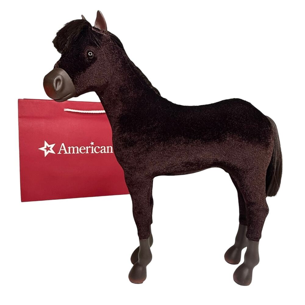 American Girl Felicity Doll Horse Patriot Foal 13" Colt Pony Pet AG Gift Bag Vtg